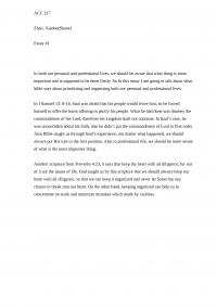 very good essay