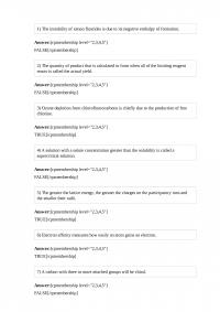 Chem 551 Quiz