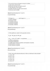 Chem 133 Quiz 3