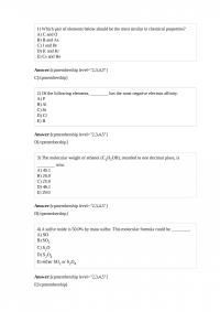 Chem 401 Midterm 1