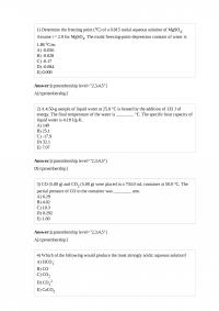 CAS CH 100 Midterm