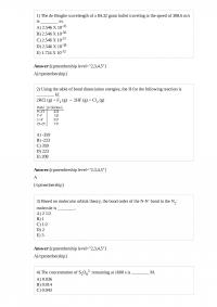 CHEM 167 Quiz