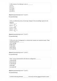 CEM 214 Test 2