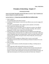 Introducing Social Media – Advertising Critique