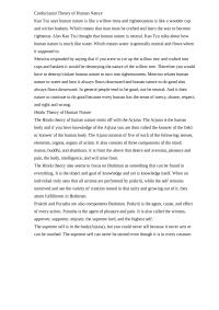 Management Confucianist Theory of