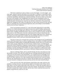 Enron Fraud Executive Summary