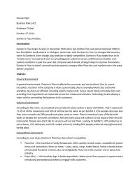 Domino's Pizza Case Study