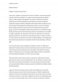 Children of Lesbian and Gay Parents