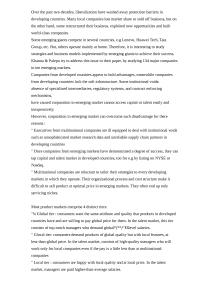Strategic Management Over the