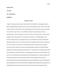 Accounting Chapter Summaries