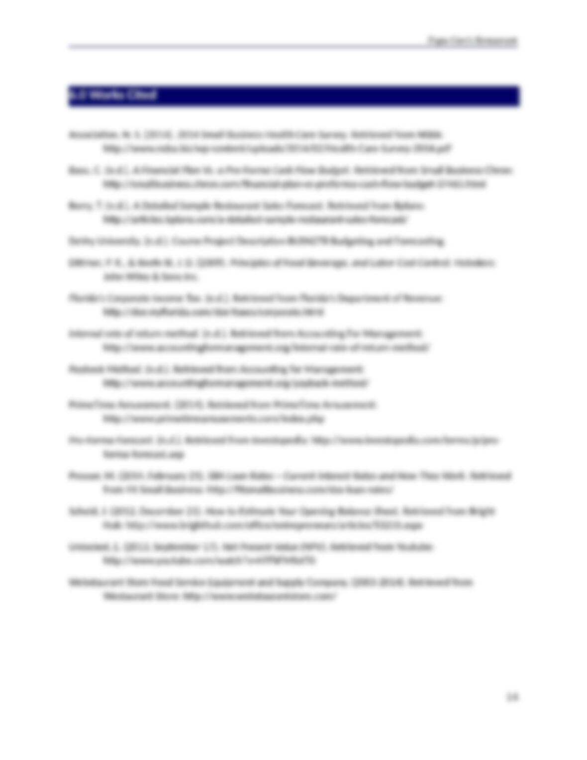 Papa geo budgeting project essay example 08 image