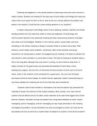 Cheating and plagiarism
