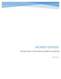 Ricardo Semler: A Revolutionary Model of Leadership