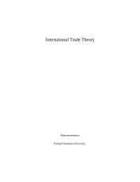 International trade
