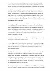 Toefl essay