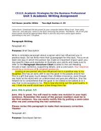 Academic Writing CS113 Academic