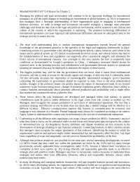 International Management G-8 Report for Murray State ch2