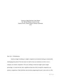 American Eagle case study