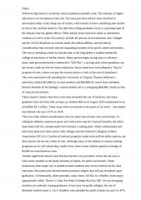 Economics Ethics