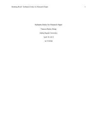 Sarbanes-Oxley Act Research Paper