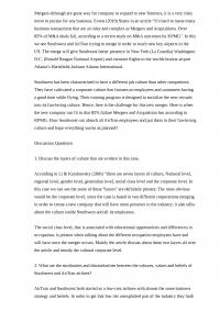 Southwest AirTran Merger