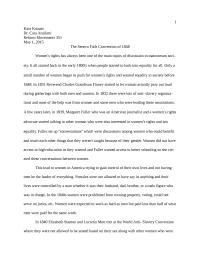 The Seneca Falls Convention of 1848