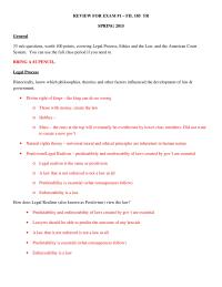 REVIEW FOR EXAM #1 – FIL 185