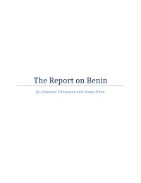Report on Benin