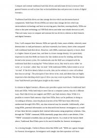 Traditional hard disk drives vs. Solid-state drives
