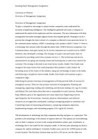 Kudler Fine Foods Management Assignment