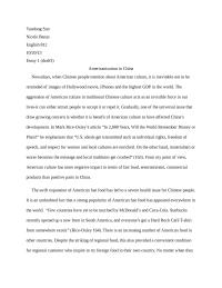 Americanization in China