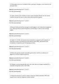 FIN 446 Test 1 When agents do not