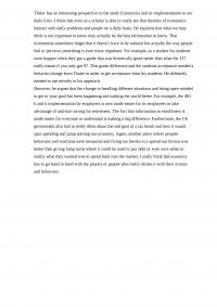 Essay: Irrelevant Things Matter in Economic Behavior By RICHARD H. THALER