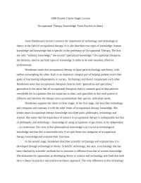Eleanor Clarke Slagle 1988 Summary
