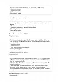FIN 423 Quiz 3