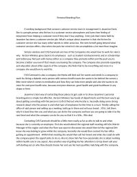 Personal Branding Plan