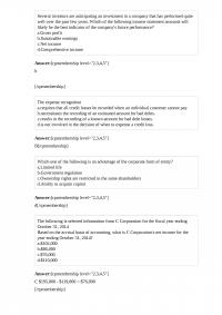 ACC 426 Quiz