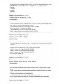 Accounting 641 Quiz