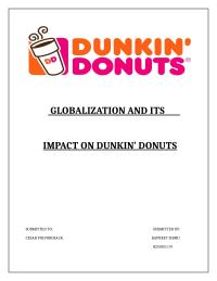 dunkin donuts
