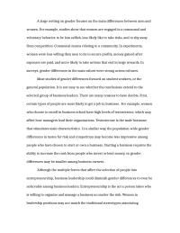 Business writing project