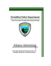 Marketing Project: CPTED Crime Prevention Through Environmental  Design Alliance Advertising