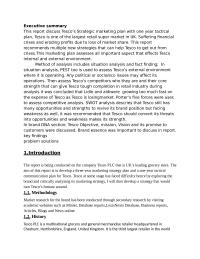 Marketing Executive summaryThis