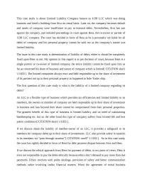Case Study on 1138 LLC
