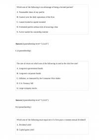 FC 829 Midterm Which one of the