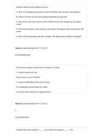FE 292 Quiz