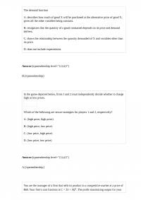 Business 875 Test 2