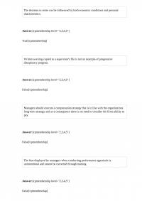MAN 164 Quiz 3