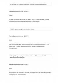 MHR 300 Quiz 2