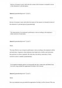 Management 661 Quiz 2