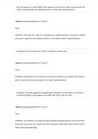 Accounting 340 Homework